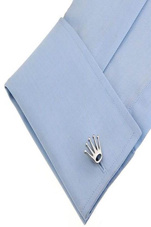 Generic - Alloy Crown Shaped Cufflinks - Image 1