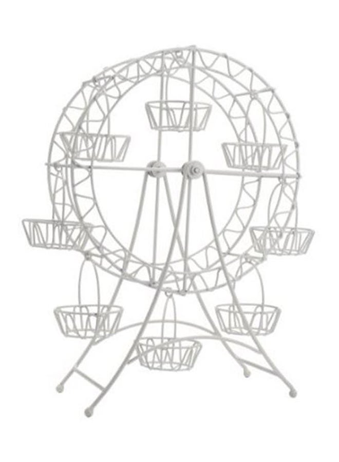 Ferris Wheel Cup Cake Holder White 21grams