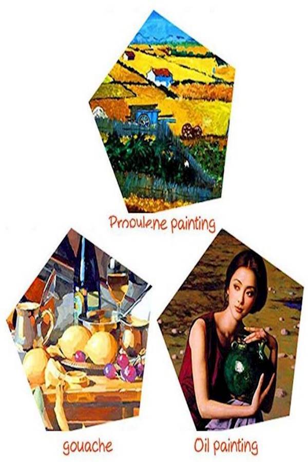 ماركة غير محددة - طقم فرش فنية للرسم - Image 1