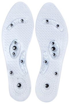 AxeBon Magnetic Massage Insole Pair Clear  - Image 1