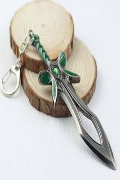 Generic Dota 2 The Butterflyword Weapon Zinc Alloy Key Chain  - Image 4