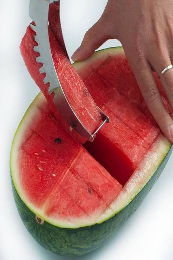 قطاعة الفاكهة فضي
