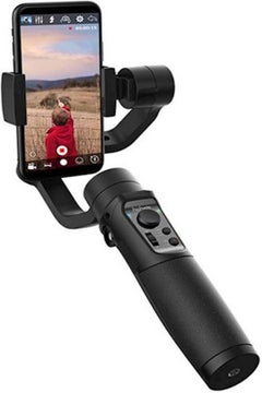 hohem 3-Axis Gimbal Handheld Stabilizer For Smartphones Black  - Image 1