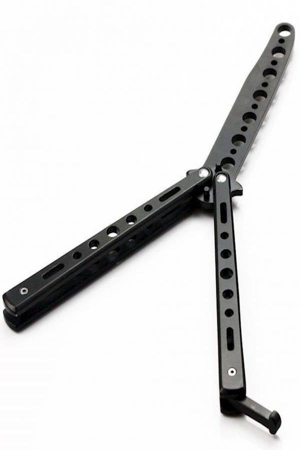 Generic Metal Practice Butterfly Knife Trainer Tool 620grams - Image 2
