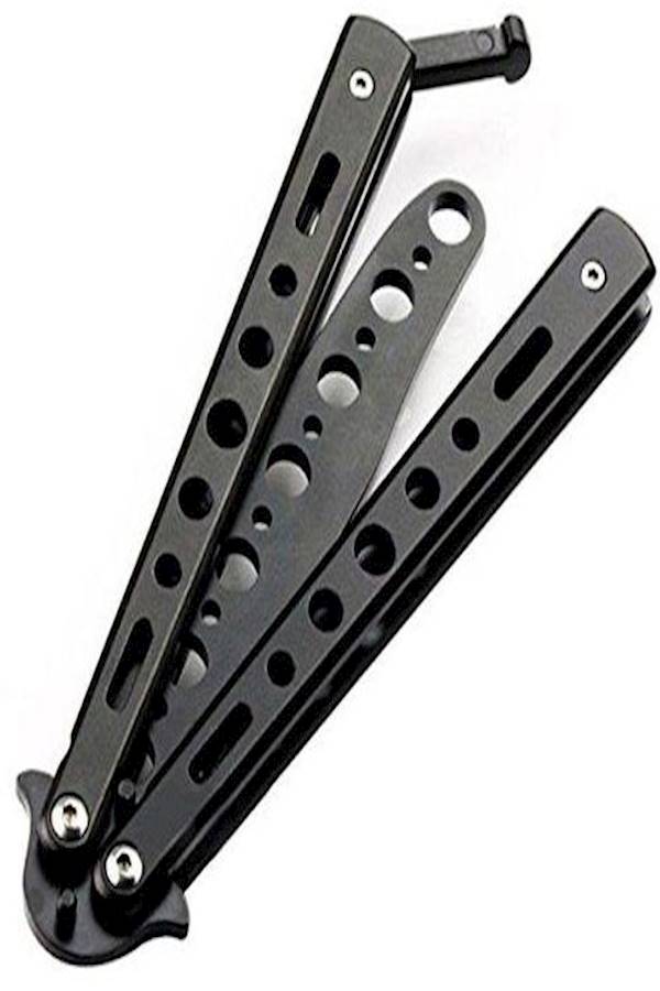 Generic Metal Practice Butterfly Knife Trainer Tool 620grams - Image 5
