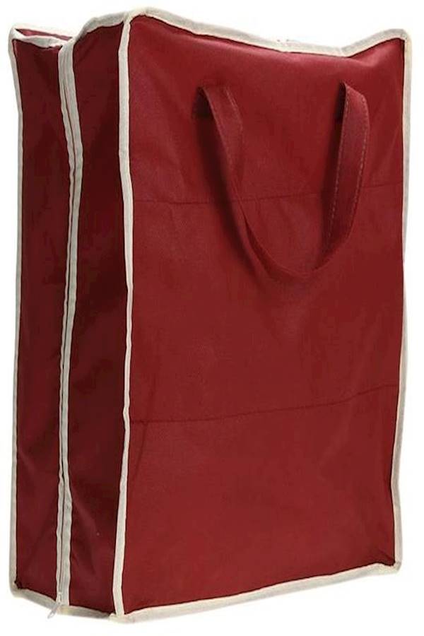 Portable Travel Storage Shoes Bag Red - Image 1