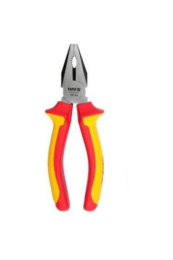 Yato Insulated Combination Plier Red/Yellow 200mm - Image 1