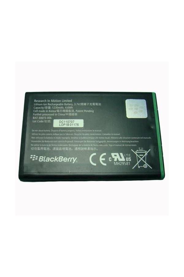 Generic - 230.0 mAh Replacement Battery For BlackBerry JM1 9900 9930 Black/Green - Image 1