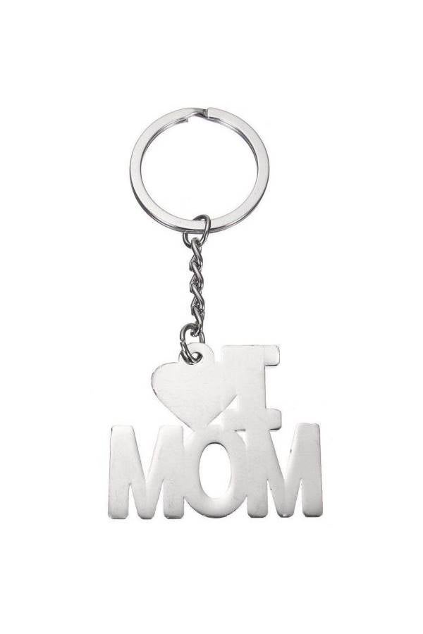I Love Mom Letters Words Key Chain - Image 5