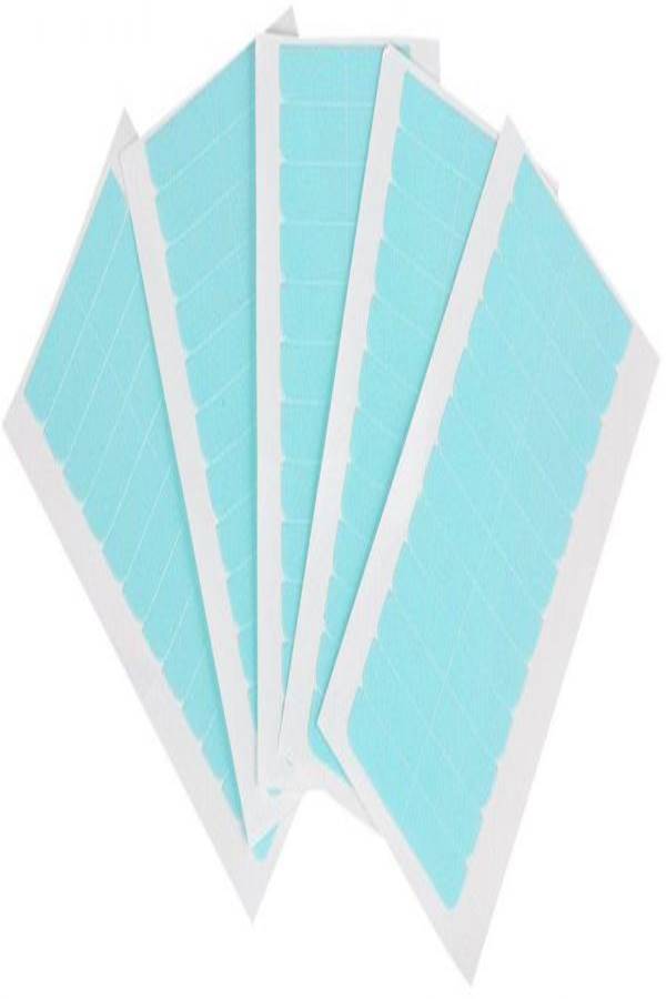 Generic 60-Piece Double Side Hair Tape Blue/White 4x8cm - Image 1