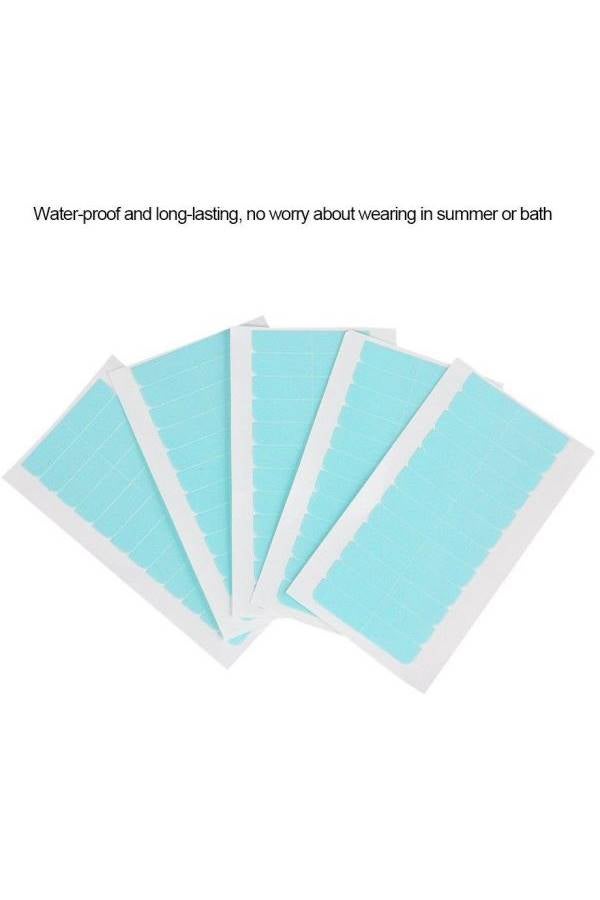 Generic 60-Piece Double Side Hair Tape Blue/White 4x8cm - Image 2