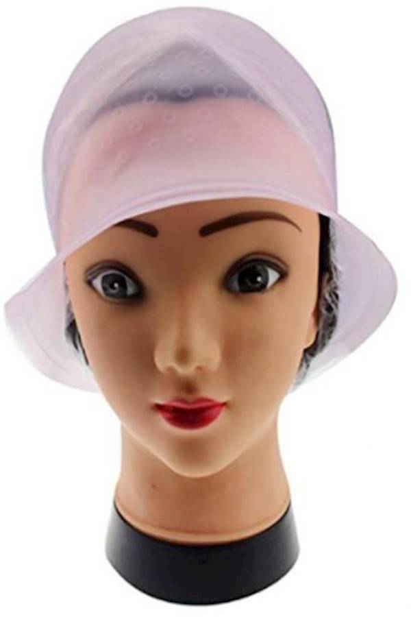 Generic Silicone Hair Colouring Highlighting Dye Cap Hook Dye Hat For Frosting Tipping Salon Hairdressing Tool  - Image 2