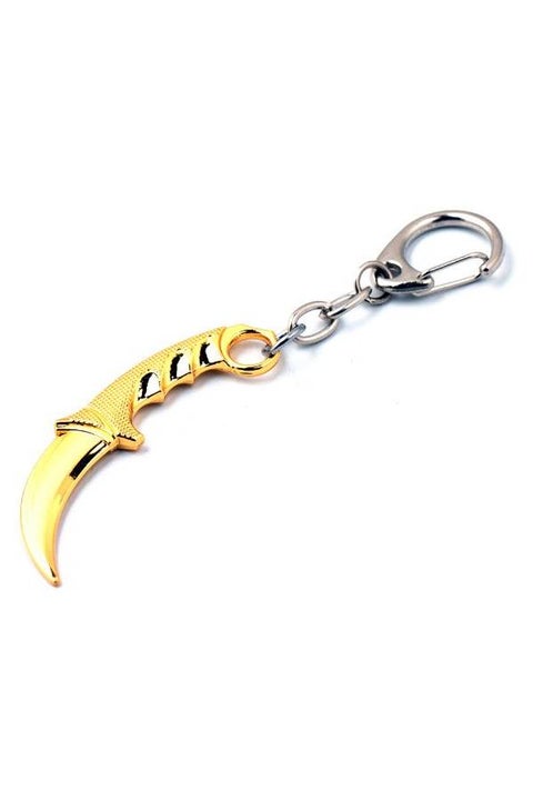 Counter Strike Karambit Game CSGO Knife Weapon Model Keychain