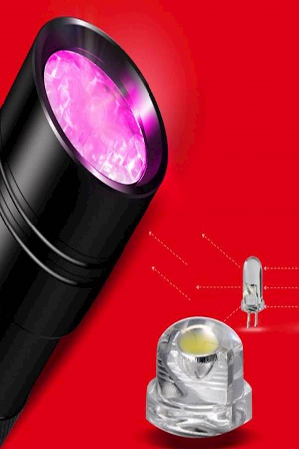 fool Portable LED Flashlight Black - Image 3
