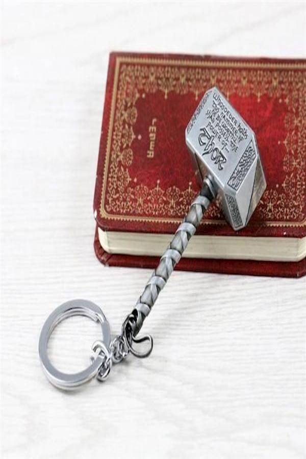 The Avengers Hammer Thor Key Chain - v1555619159/N24102487A_3