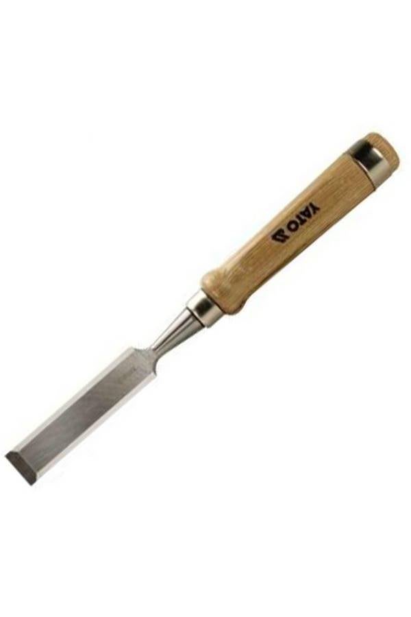 Yato Wood Chisel Wooden Handle Double Blister Card 18mm 