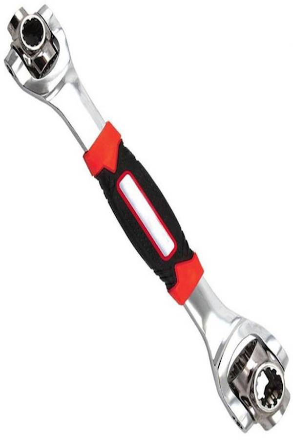 48-In-1 Car Repair Wrench Tool Red/Silver/Black  - Image 1
