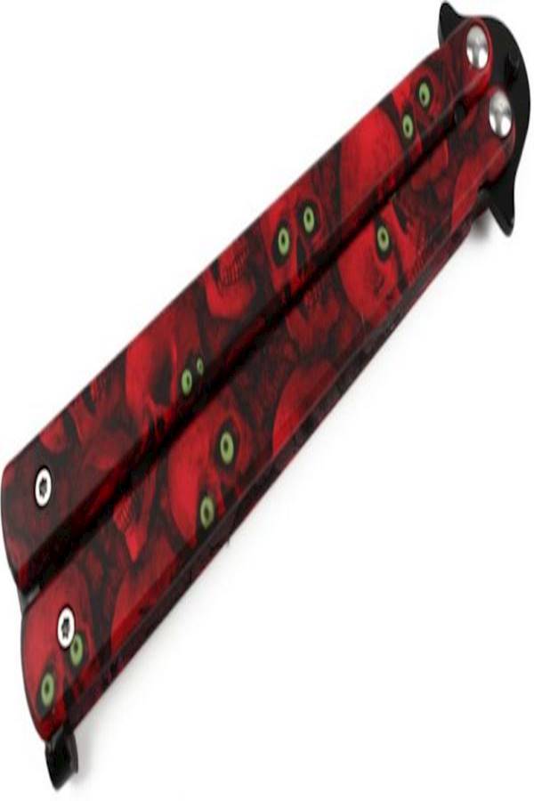 Generic Metal Practice Butterfly Style Knife Trainer Tool - Image 2