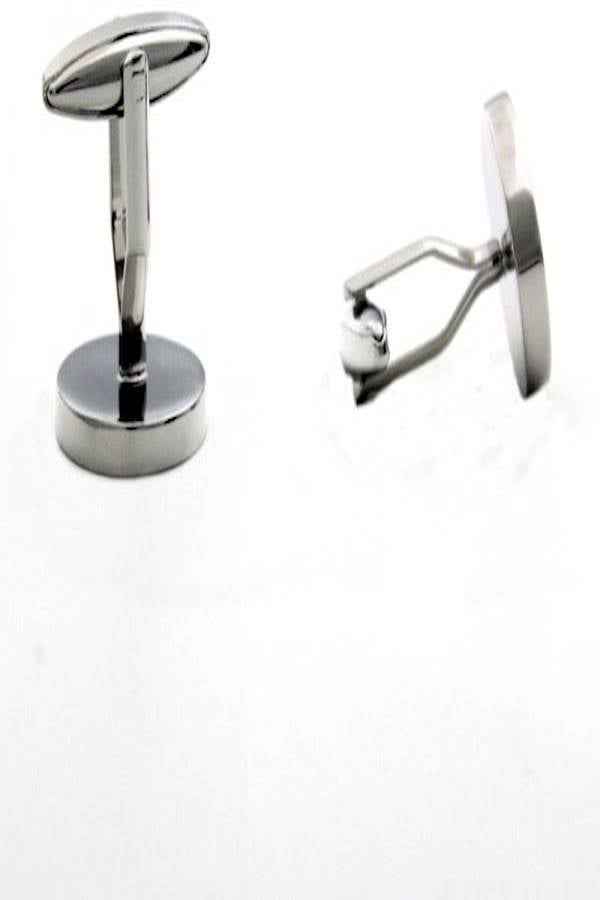 Generic - Copper Metal Plated Round Cufflinks - Image 1