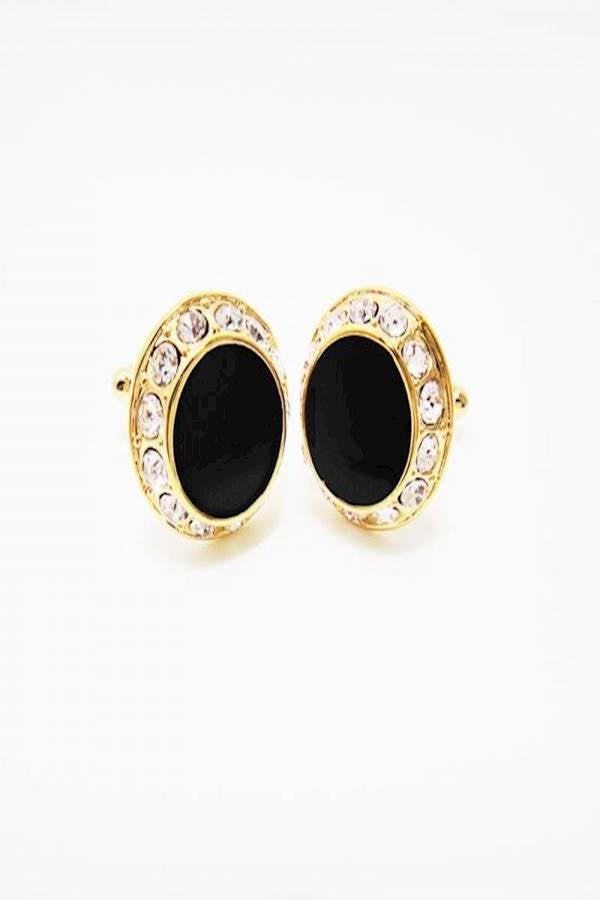 Generic - Opal Studded Copper Cufflinks - Image 1