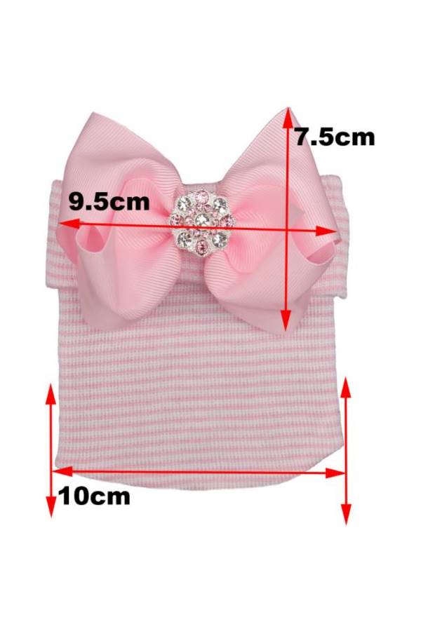 Generic Nursery Bonnet Beanie Cap Pink - Image 2
