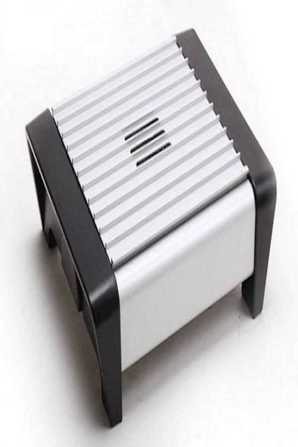 Single Furnace Food Warmer B078K4WCBM Silver/Black - Image 2