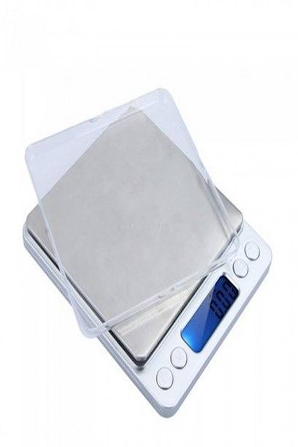 Mini Electronic Platform Jewelry Scale Silver - Image 1