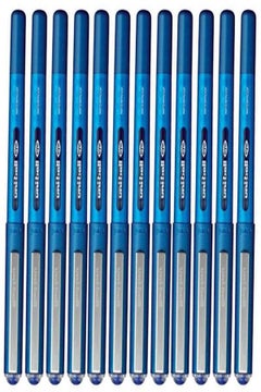 Uniball Uni-Ball Ub-157D - Eye Fine Rollerball Pen Liquid Ink Set Of 12 Piece 