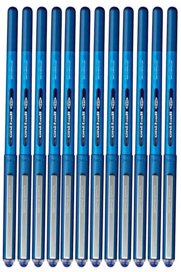 Uniball Uni-Ball Ub-157D - Eye Fine Rollerball Pen Liquid Ink Set Of 12 Piece