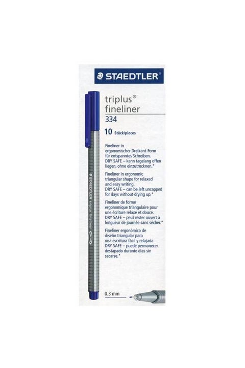 0.3 mm Triplus Triangular Fine Liner Pen [St-334-03]