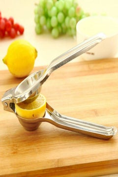 Generic Stainless Steel Lemon Squeezer Silver 20.5x2.2cm  - Image 4