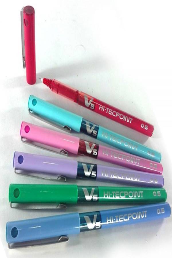 PILOT 6-Piece Hi-Tecpoint Pen Set Multicolour  - Image 2
