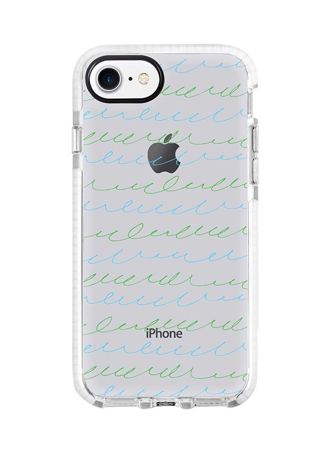 Stylizedd Protective Case Cover For Apple iPhone 7 Cursive Story