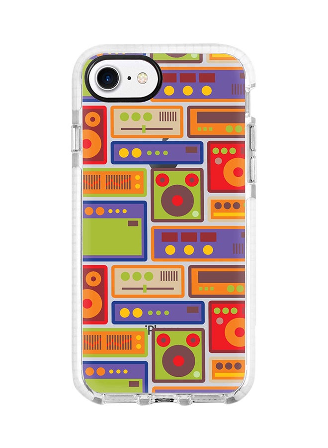 Protective Case Cover For Apple iPhone 7 Retro Equipment
