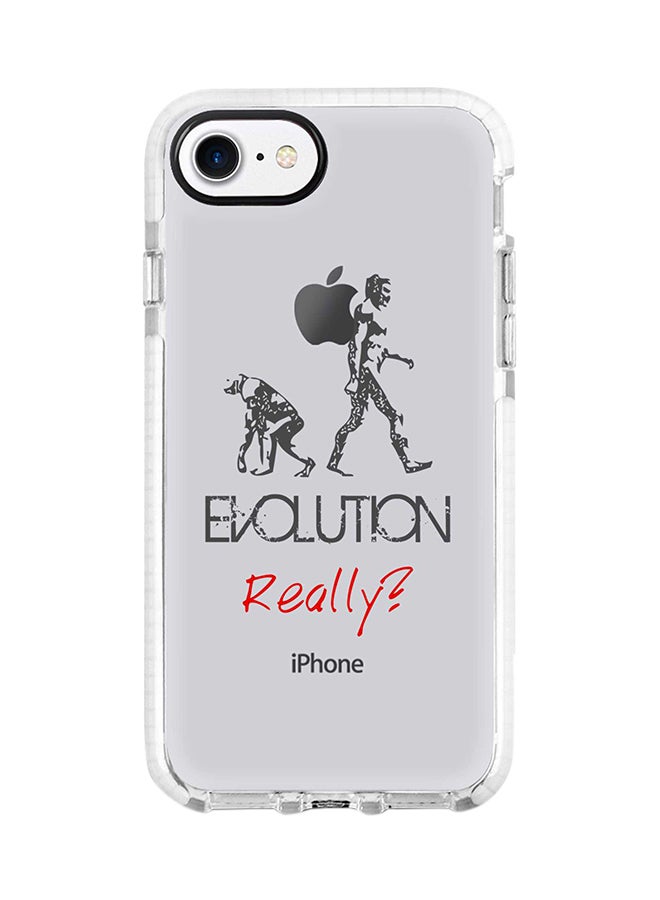 Protective Case Cover For Apple iPhone 7 Evolution, Really (Grey)