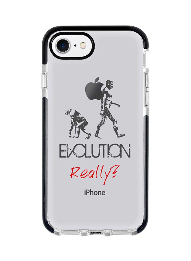 Protective Case Cover For Apple iPhone 8 Evolution, Really (Grey)
