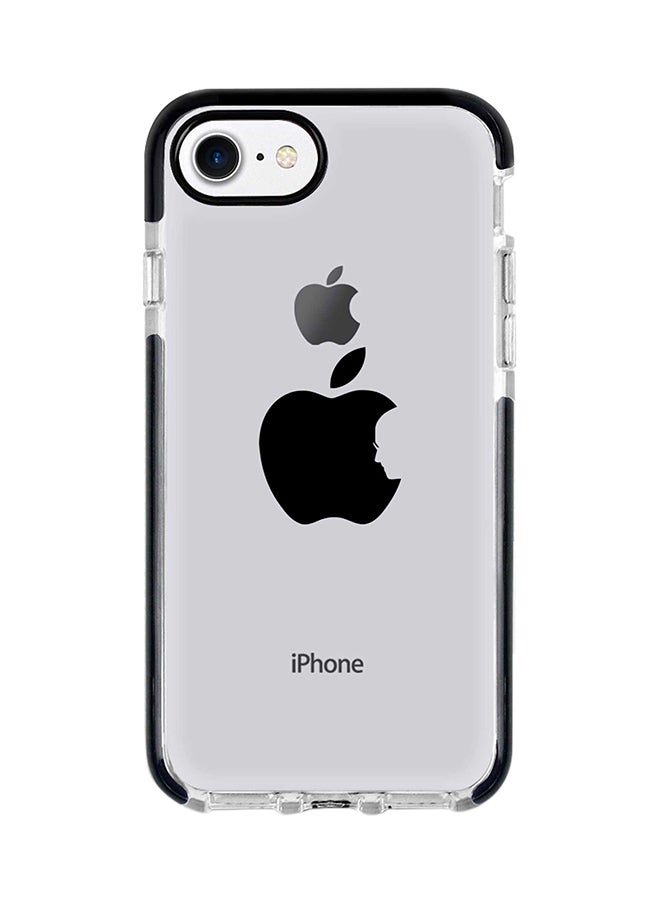 Stylizedd Protective Case Cover For Apple iPhone 8 Steve's Apple - White