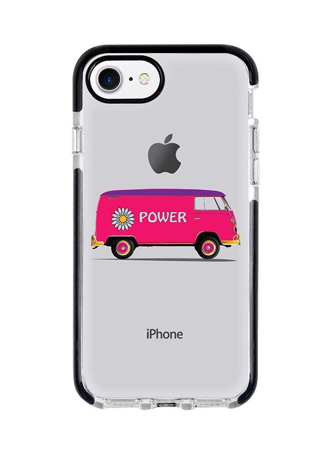 غطاء حماية واقٍ لهاتف أبل آيفون 7 قوة الزهور