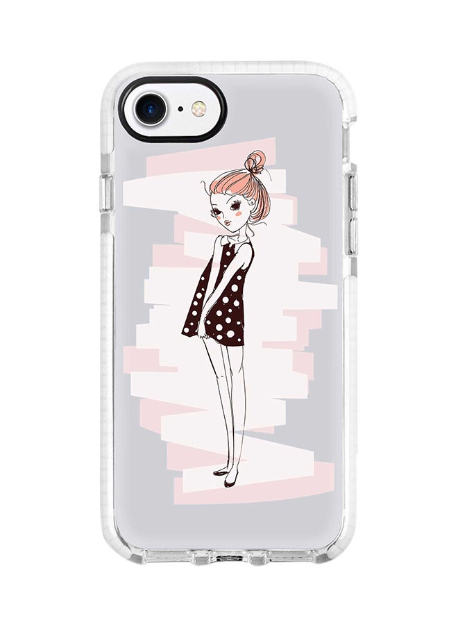 Protective Case Cover For Apple iPhone 7 Shy Teen