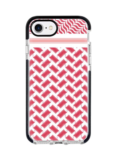 Protective Case Cover For Apple iPhone 8 Shemag (Red) Full Print