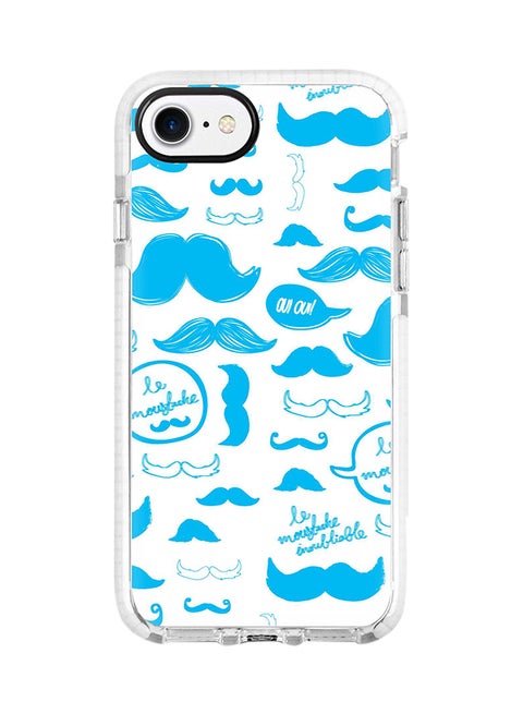 Protective Case Cover For Apple iPhone 7 Le Moustache Full Print