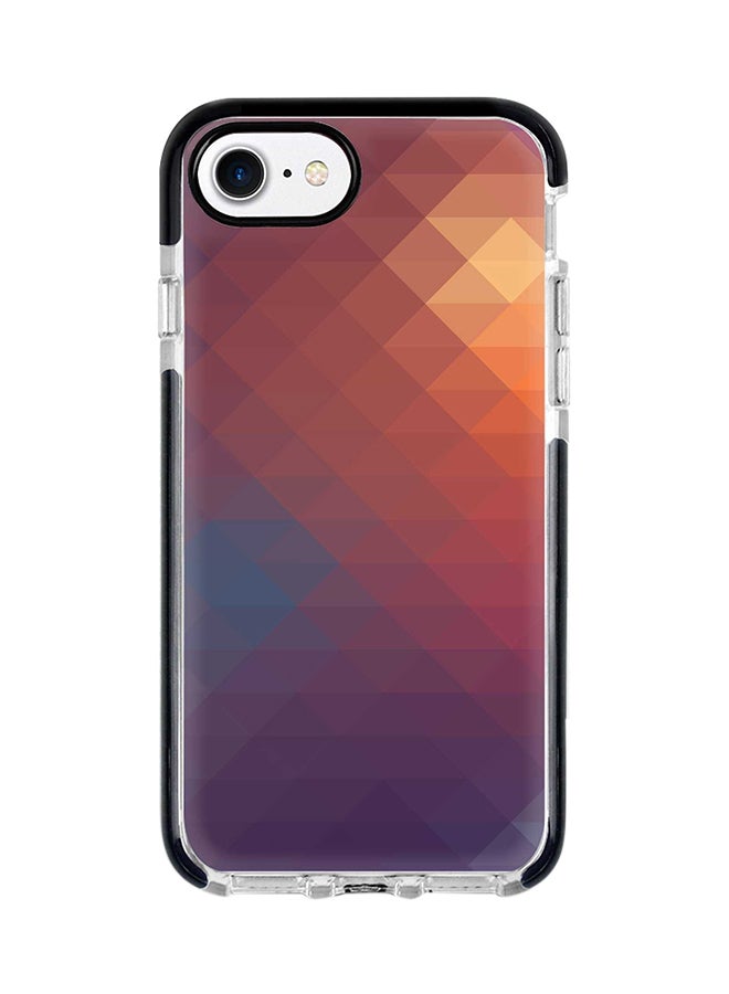 Protective Case Cover For Apple iPhone 7 Copper Prism Full Print