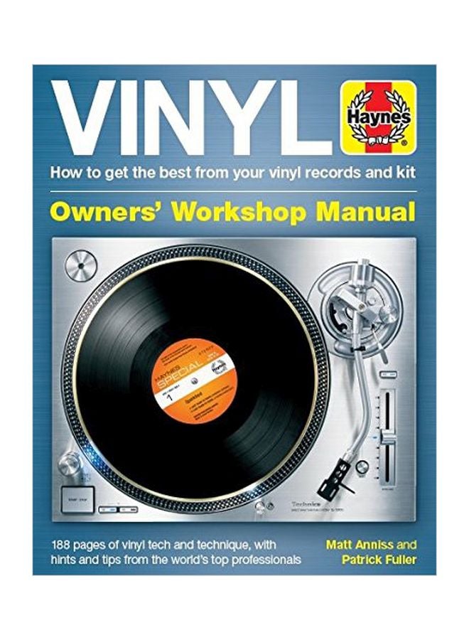 Vinyl Manual: How To Get The Best From The Viny Records And Kit Hardcover English by Matt Anniss - 05 Dec 2017 