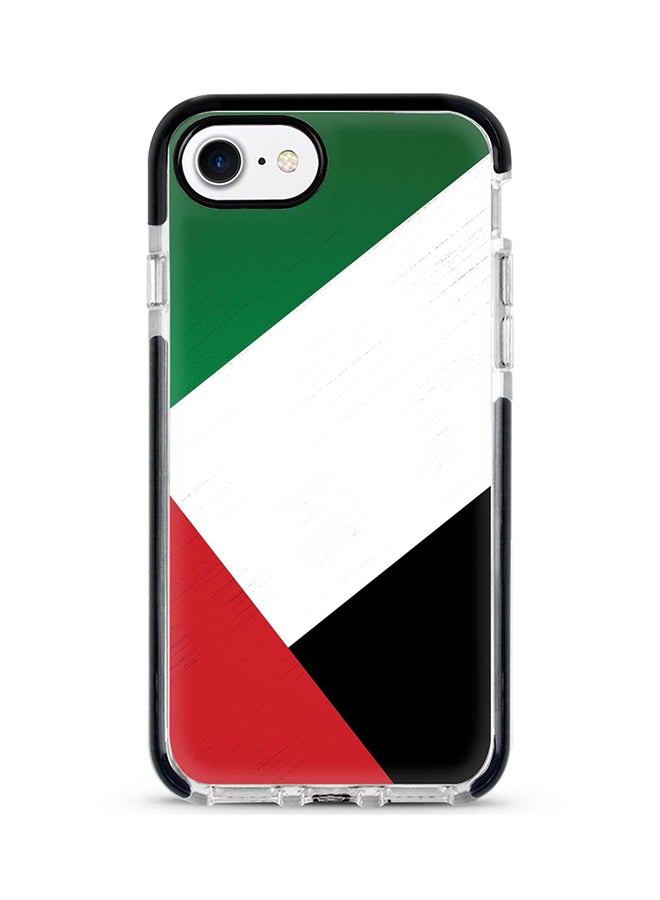 Protective Case Cover For Apple iPhone 8 Flag Of UAE Full Print