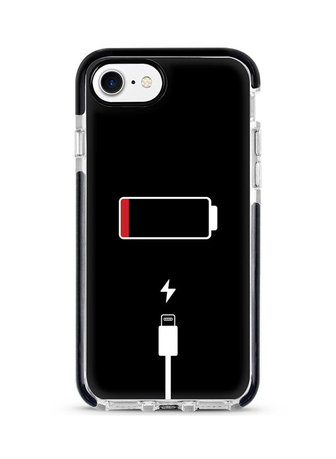 Protective Case Cover For Apple iPhone 7 Battery Empty  Full Print