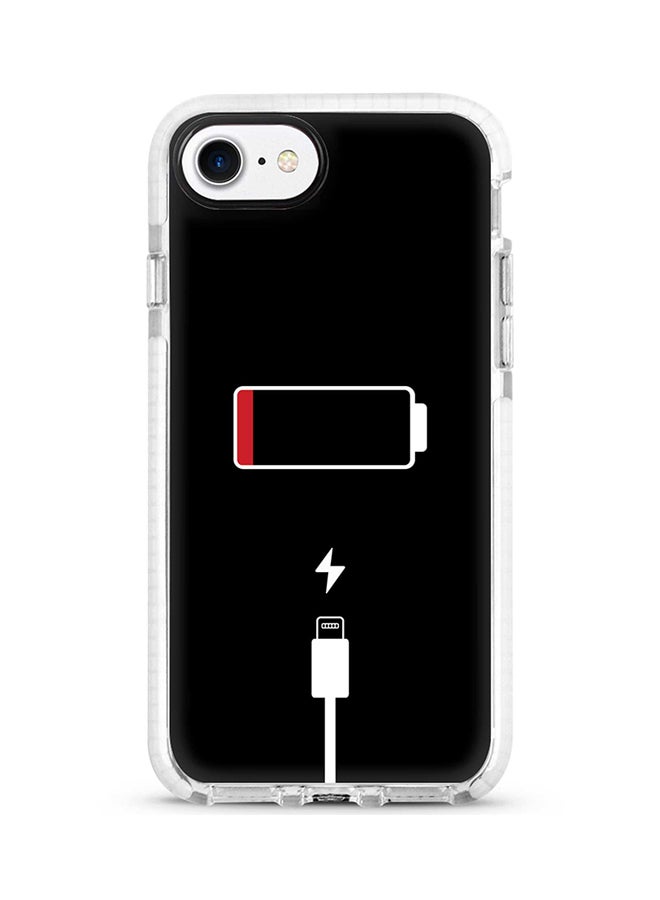 Protective Case Cover For Apple iPhone 7 Battery Empty  Full Print