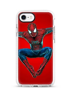 Protective Case Cover For Apple iPhone 7 Spider On The Wall Full Print