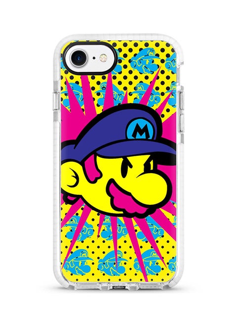 Protective Case Cover For Apple iPhone 7 Pop Mario Full Print