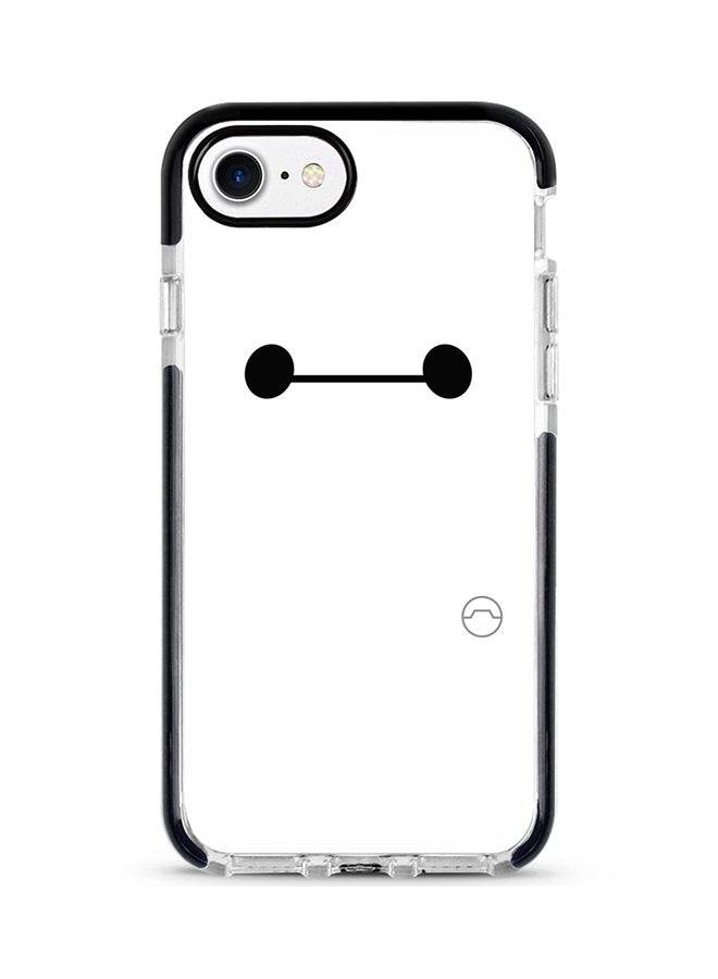 Protective Case Cover For Apple iPhone 8 White/Black
