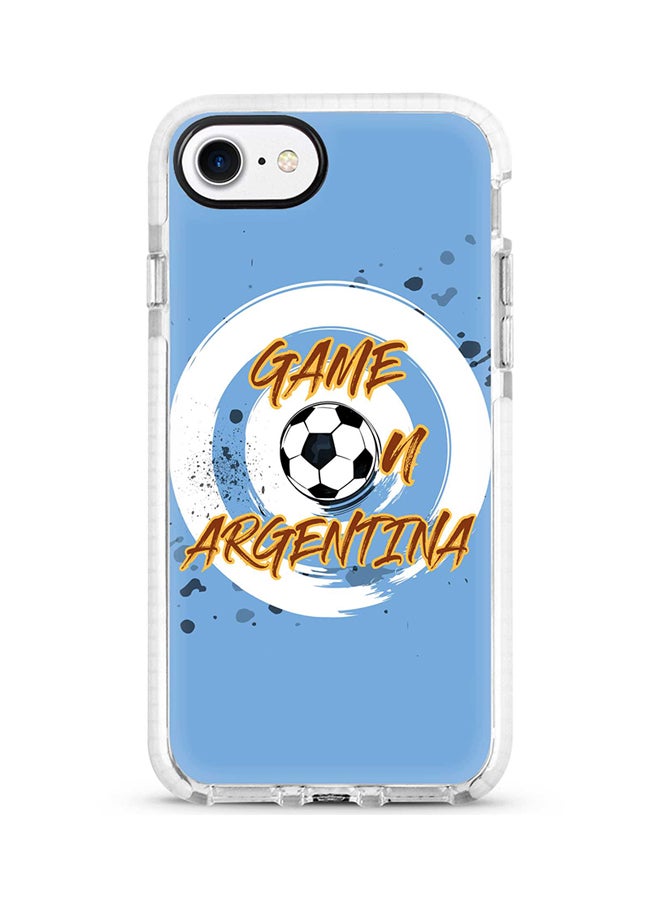 Protective Case Cover For Apple iPhone 8 Game on Argentina Full Print